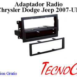 Adaptador radio DODGE/JEEP/CHRYSLER