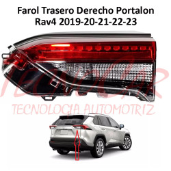 Farol New Rav4 Trasero Derecho Portalon