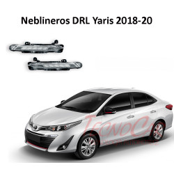 Neblineros Toyota DRL Yaris 2017-20