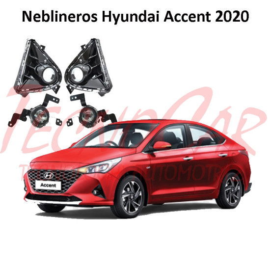 Neblineros Hyundai Accent 2020