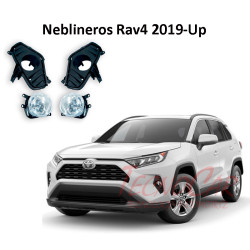 Neblineros Toyota Rav4 2019-Up Halógena
