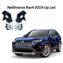 Neblineros Toyota Rav4 Led 2019-Up