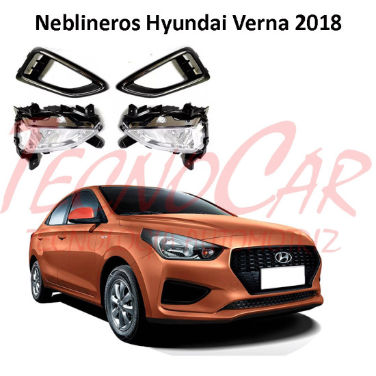 Neblineros Hyundai Verna 2018