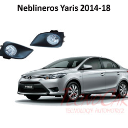 Neblineros Toyota Yaris 2014-17