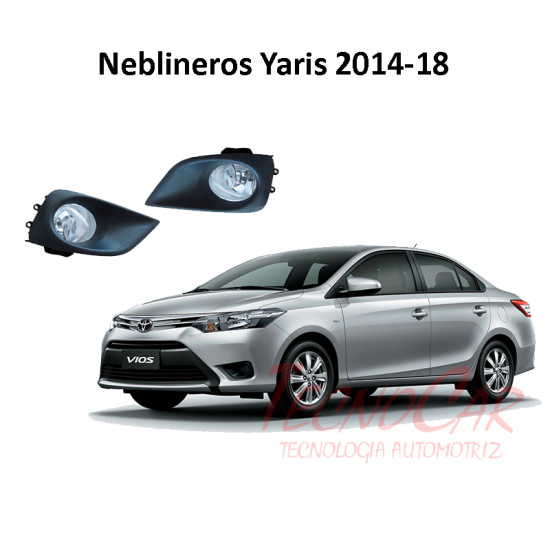 Neblineros Toyota Yaris 2014-17