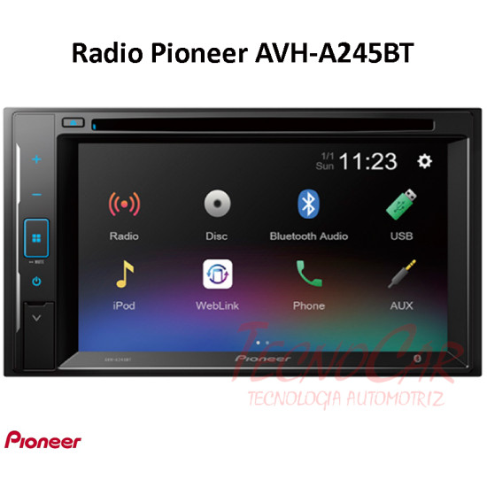Radio Pioneer AVH-A245BT