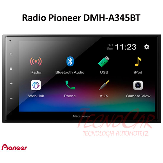 Radio Pioneer DMH-A345BT