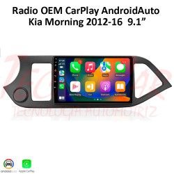 RADIO OEM 9.1" KIA MORNING 2012-16 CARPLAY / ANDROID AUTO