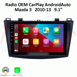 RADIO MAZDA 3 2010-2013 CARPLAY / ANDROID AUTO / 9.1"