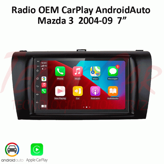 RADIO MAZDA 3  2004-2009  CARPLAY  / ANDROID AUTO / 7"