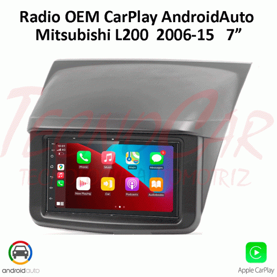 RADIO MITSUBISHI L200  2006-2015  CARPLAY  / ANDROID AUTO / 7"