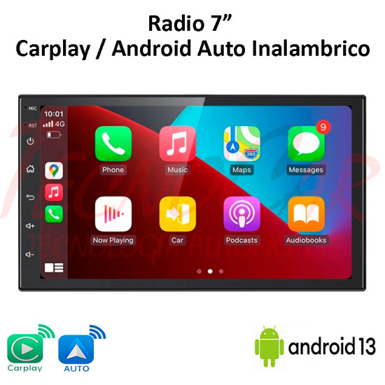RADIO CARPLAY - ANDROID AUTO 7"
