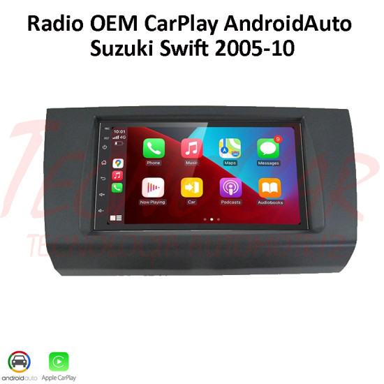 RADIO SUZUKI SWIFT  2005-2010 CARPLAY  / ANDROID AUTO / 7"