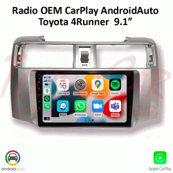 RADIO TOYOTA 4RUNNER CARPLAY  / ANDROID AUTO / 9.1"