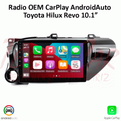 RADIO TOYOTA HILUX 2016-2024 CARPLAY  / ANDROID AUTO / 10.1"