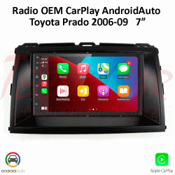 RADIO TOYOTA PRADO 2006-2009 CARPLAY  / ANDROID AUTO / 7"