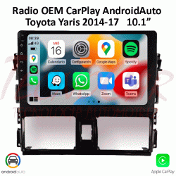 RADIO TOYOTA YARIS 2014-17 CARPLAY  / ANDROID AUTO / 10.1"