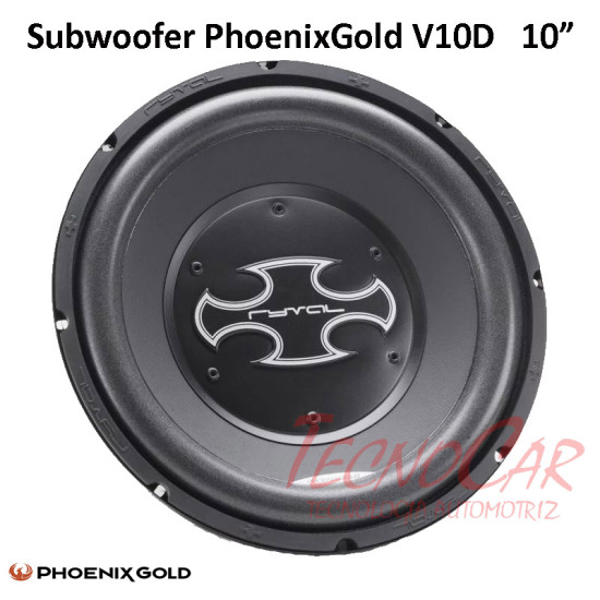 Subwoofer PhoenixGold V10D