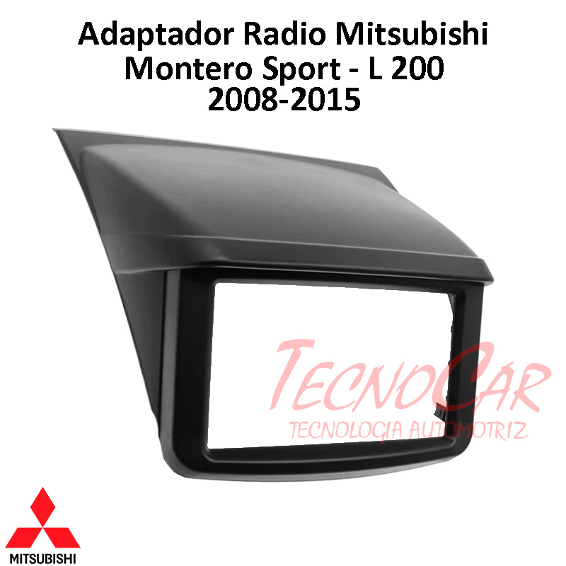 Adaptador radio MITSUBISHI L200/ MONTERO SPORT 2010 up 