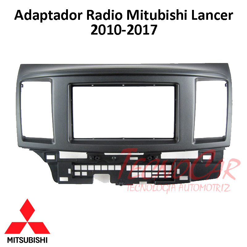 Adaptador radio MITSUBISHI LANCER 2010 up 