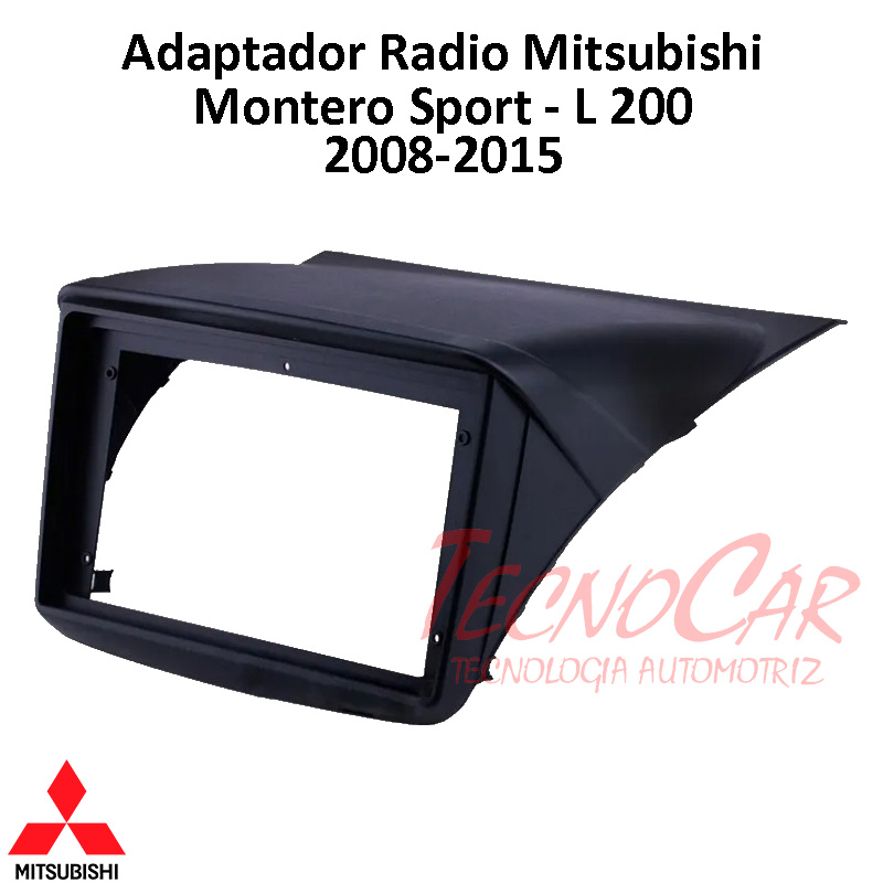 Adaptador radio MITSUBISHI L200/MONTERO SPORT 2010 up  9"