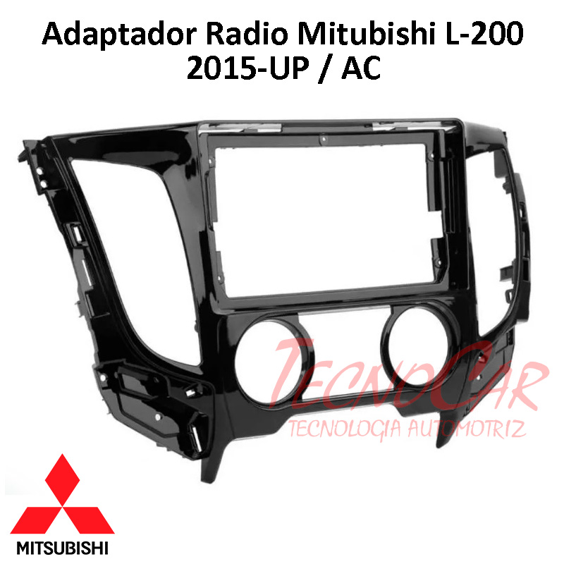 Adaptador radio MITSUBISHI L200/MONTERO SPORT 2015 up  9"