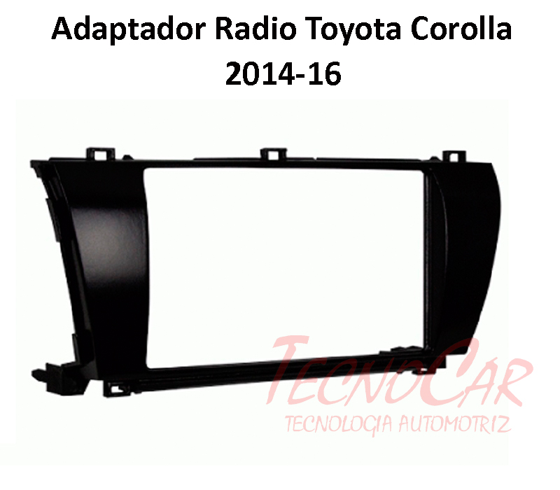 Adaptador radio TOYOTA COROLLA 2014-16