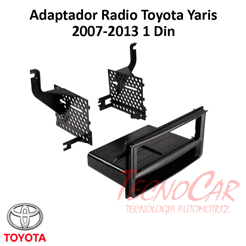 Adaptador radio TOYOTA YARIS 2007-2013 1DIN