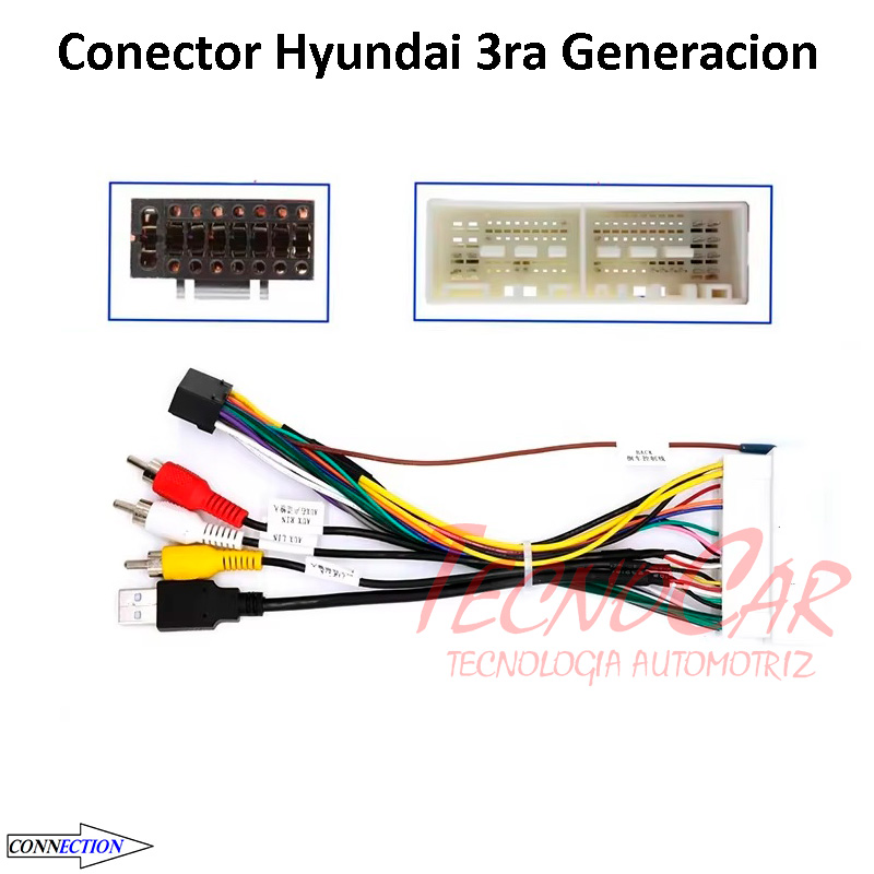 Conector Volante Hyundai 3ra Generacion