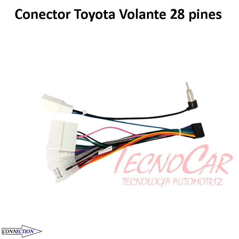 Conector Volante Toyota Android