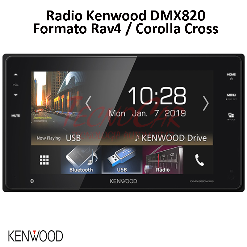 Radio Kenwood DMX-820WXS