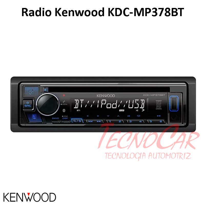 Radio Kenwood KDC-MPT378BT