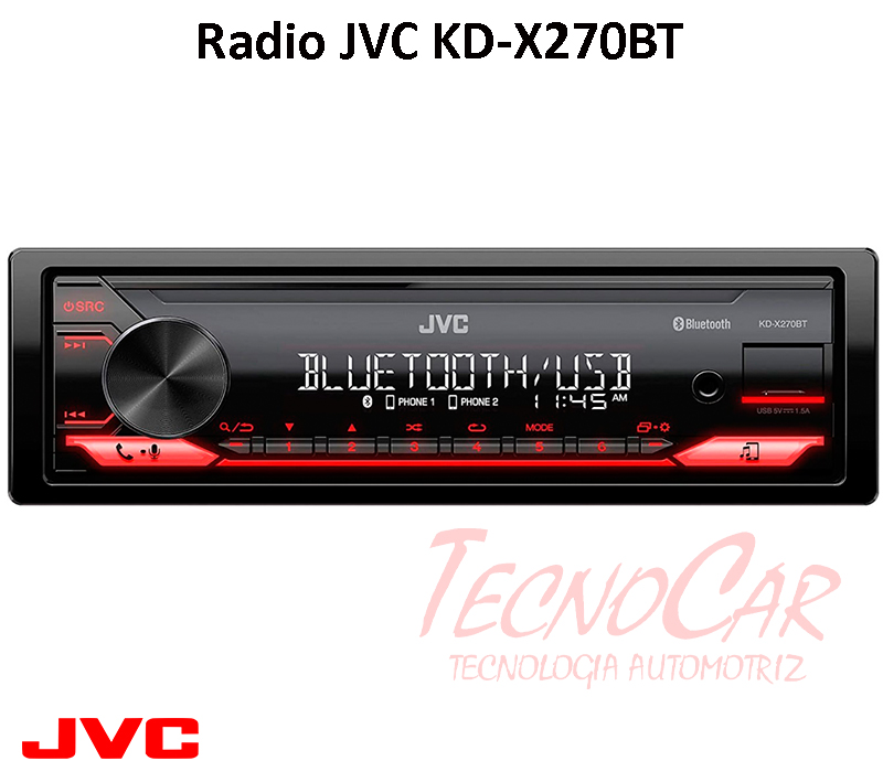 Radio JVC KD-270BT