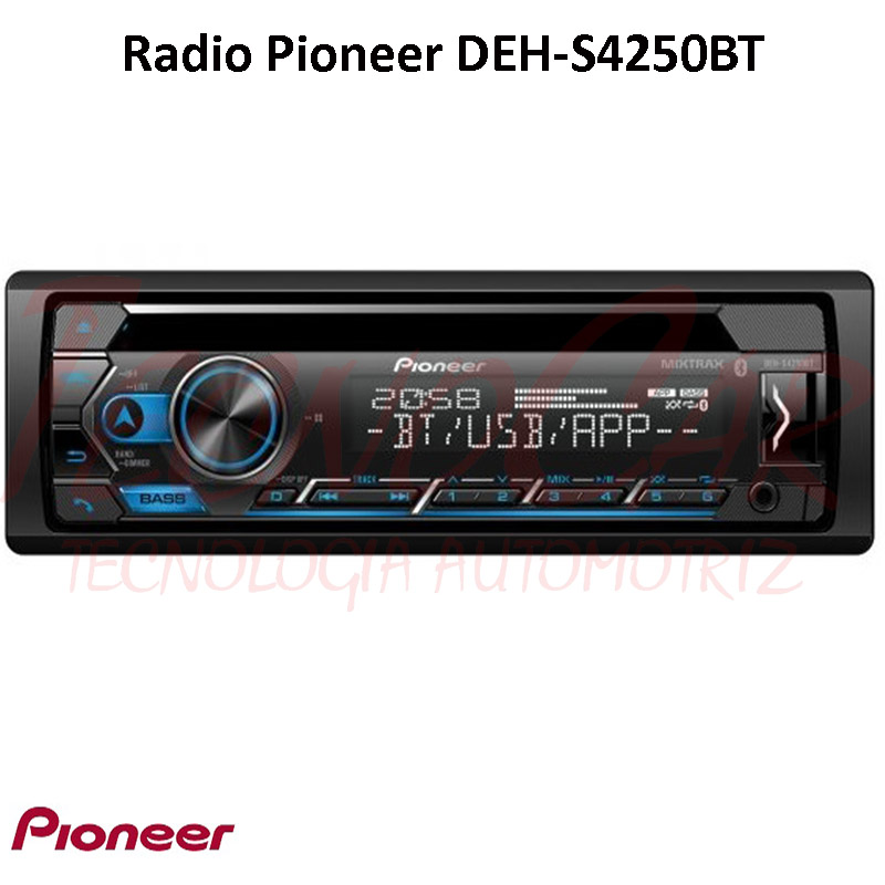 Radio Pioneer DEH-S4250BT