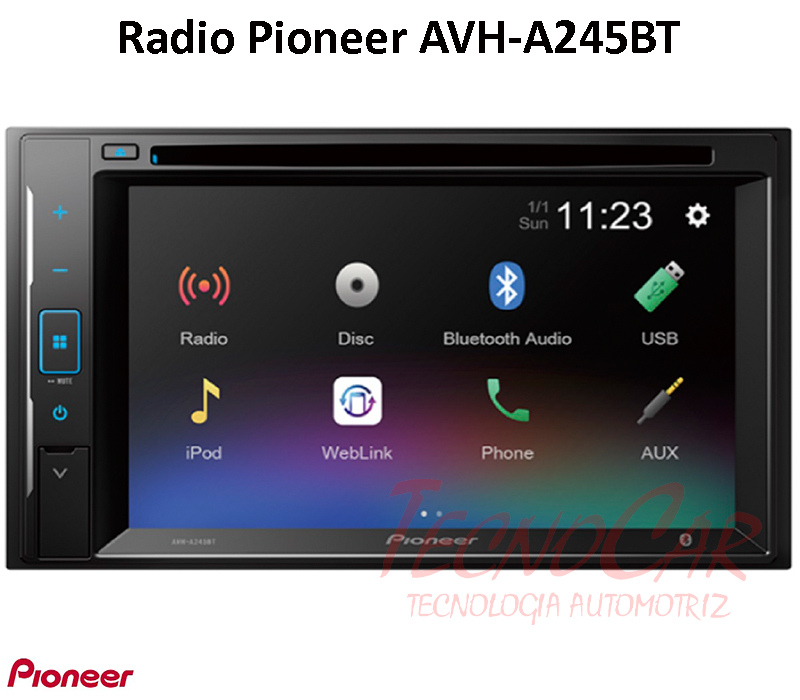 Radio Pioneer AVH-A245BT