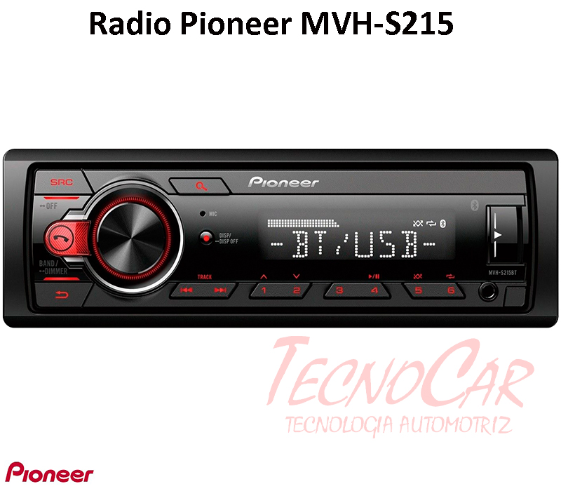 Radio Pioneer MVH-S215BT