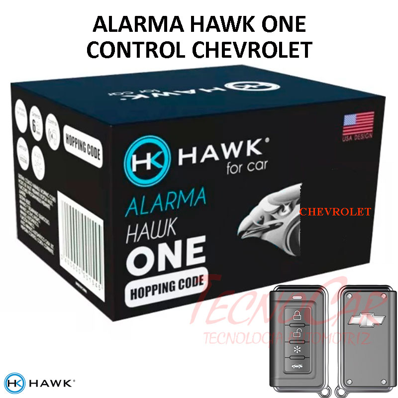 Alarma Hawk Control Chevrolet