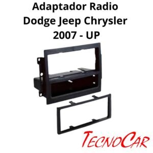 Adaptador Radio Dodge Jeep Chrysler 2007+ 1 DIN Multi Kit Connection AM99-6511