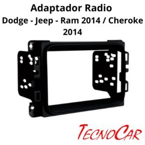 Adaptador Radio Dodge Jeep Chrysler 2013+ 2 DIN Metra AM95-6518