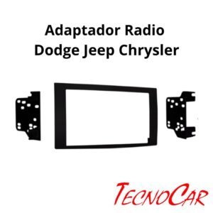 Adaptador Radio Dodge Jeep Chrysler 2004-2010 2 DIN Metra AM95-6533
