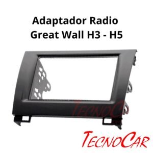 Adaptador Radio Great Wall H3 H5 2010+ 7" Marco 2 Din Connection AGR-003