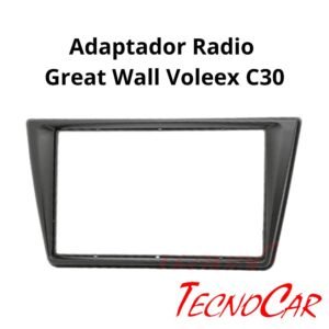 Adaptador Radio Great Wall Voleex C30 2009+ 2 Din Marco Connection AGR-001