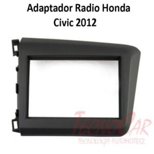 Adaptador Radio Honda Civic 2012 7" Marco 2 Din Connection AHO-009