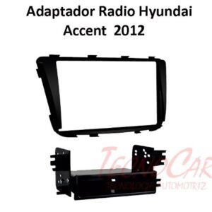 Adaptador Radio Hyundai Accent 2012+ 7" 1 y 2 Din Marco Metra AM99-7347B