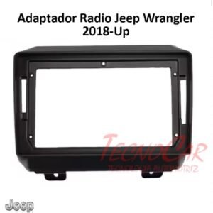 Adaptador Radio Jeep Wrangler 2018-2019 9.1 Pulgadas AJE-016N Connection