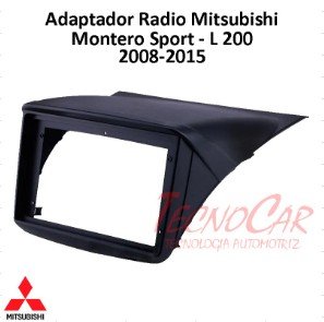 Adaptador Radio Mitsubishi L200 / Montero Sport 2010+ 9 Pulgadas AMI-050N Connection