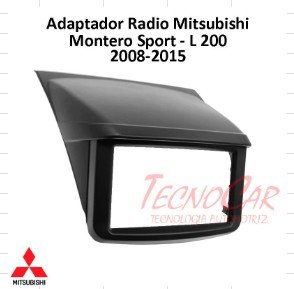 Adaptador Radio Mitsubishi L200 / Montero Sport 2010+ 7 Pulgadas / 2 Din AMI-016 Connection