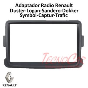 Adaptador Radio Renault Duster / Logan / Captur / Sandero Multimodelo 7 Pulgadas / 2 Din ARE-297 Connection