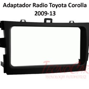 Adaptador Radio Toyota Corolla 2009-2013 2 Din 7 Pulgadas ATO-8223 Metra