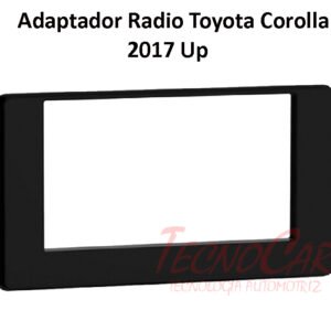 Adaptador Radio Toyota Corolla 2017+ 2 Din 7 Pulgadas ATO-158 YELEW